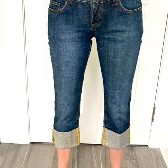 Vintage Capri Cuffed Jean  Express/X2. Size 0 - Picture 7 of 10